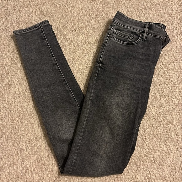 All Saints “Eve” denim grey skinny jeans with stretch 26 - Picture 8 of 9